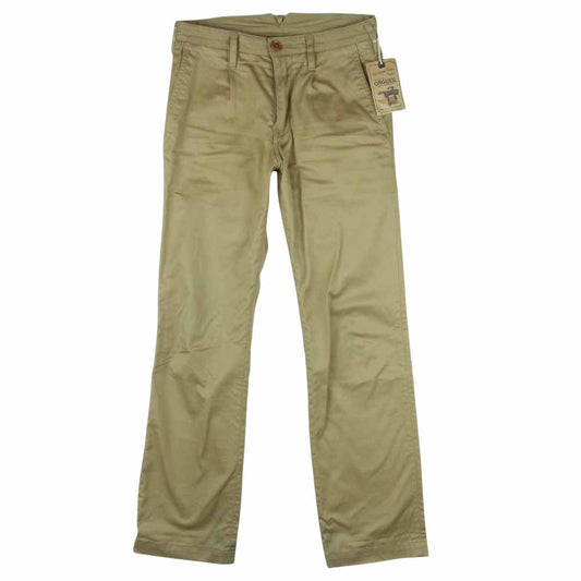 ORGUEIL オルゲイユ OR-1024 Chino Trousers チノ トラウザー パンツ コットン 日本製 サンドベージュ系 30【中古】