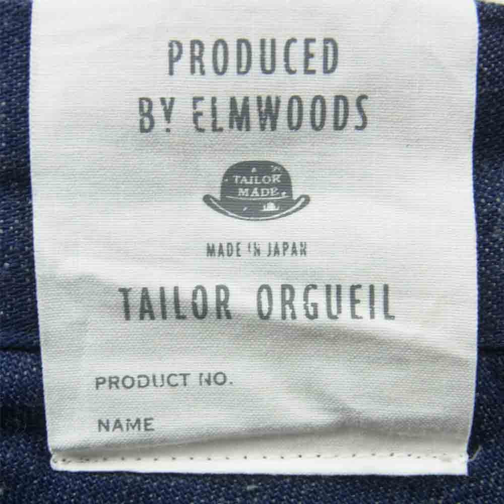 ORGUEIL オルゲイユ OR-1074B Prisoner Trousers Design プリズナー トラウザー パンツ インディゴブルー系 31【中古】