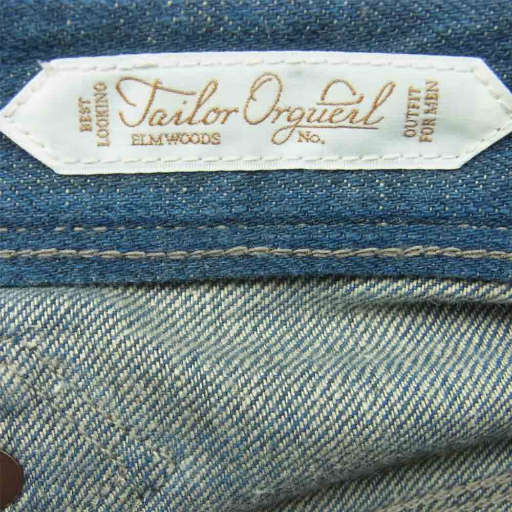 ORGUEIL オルゲイユ OR-1065 Denim Work Pants デニム ワーク パンツ 日本製 インディゴブルー系 31【中古】