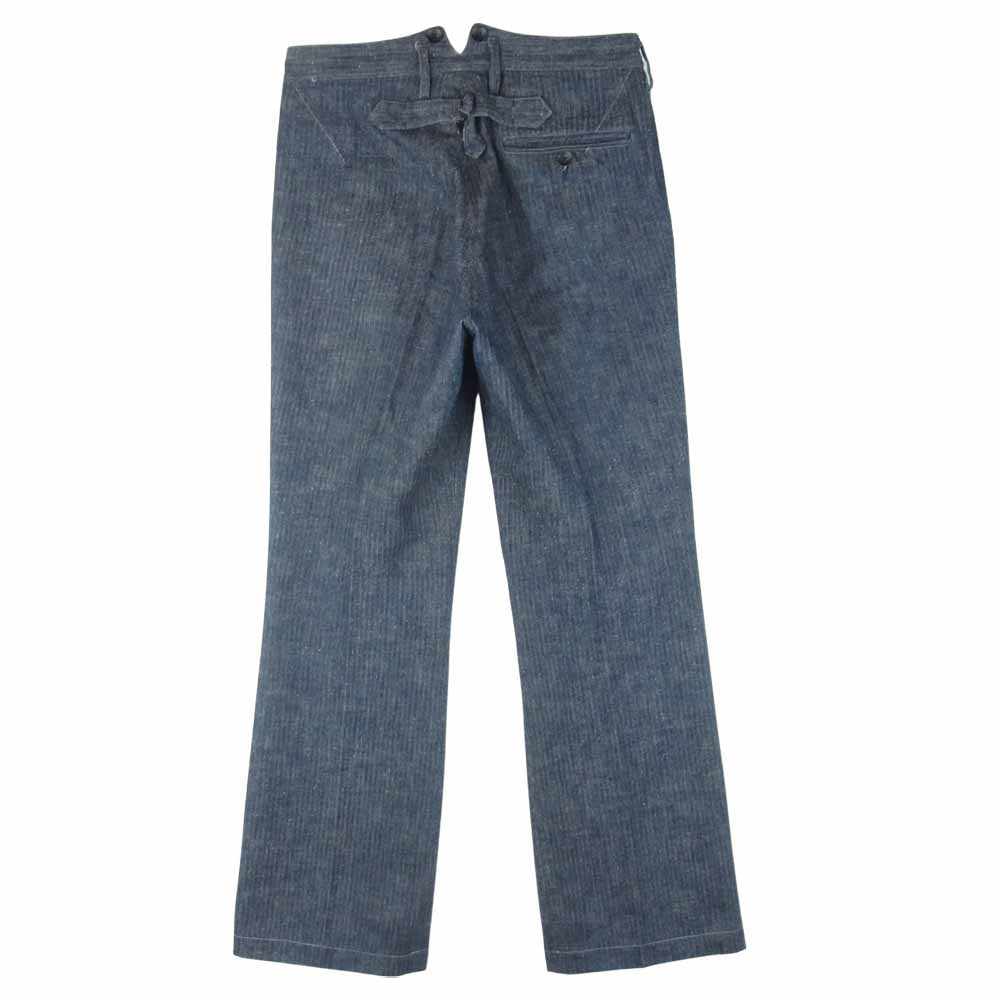 ORGUEIL オルゲイユ OR-1073B French Work Trousers フレンチ ワーク トラウザー ヘリンボーン パンツ グレー系 31【中古】