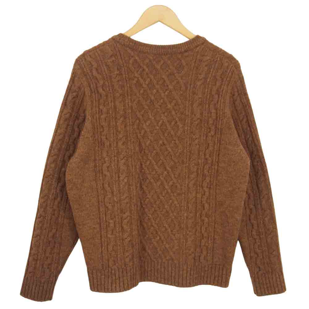 ORGUEIL オルゲイユ OR-4153 Cable Knit Sweater ケーブル ニット