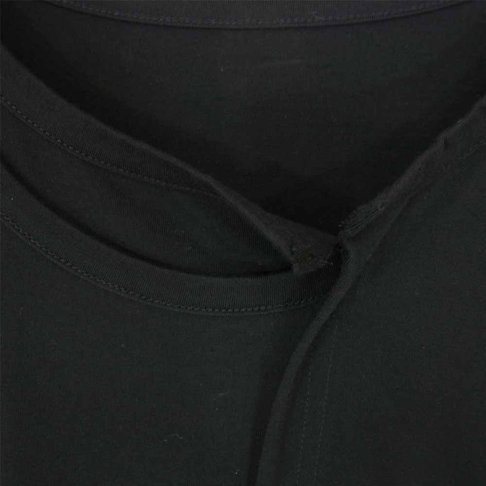 Yohji Yamamoto ヨウジヤマモト GroundY GM-T10-040-3 30/Cotton Jersey Collar Deformed Long Sleeves Cut Sew 長袖 カットソー ブラック系 3【新古品】【未使用】【中古】