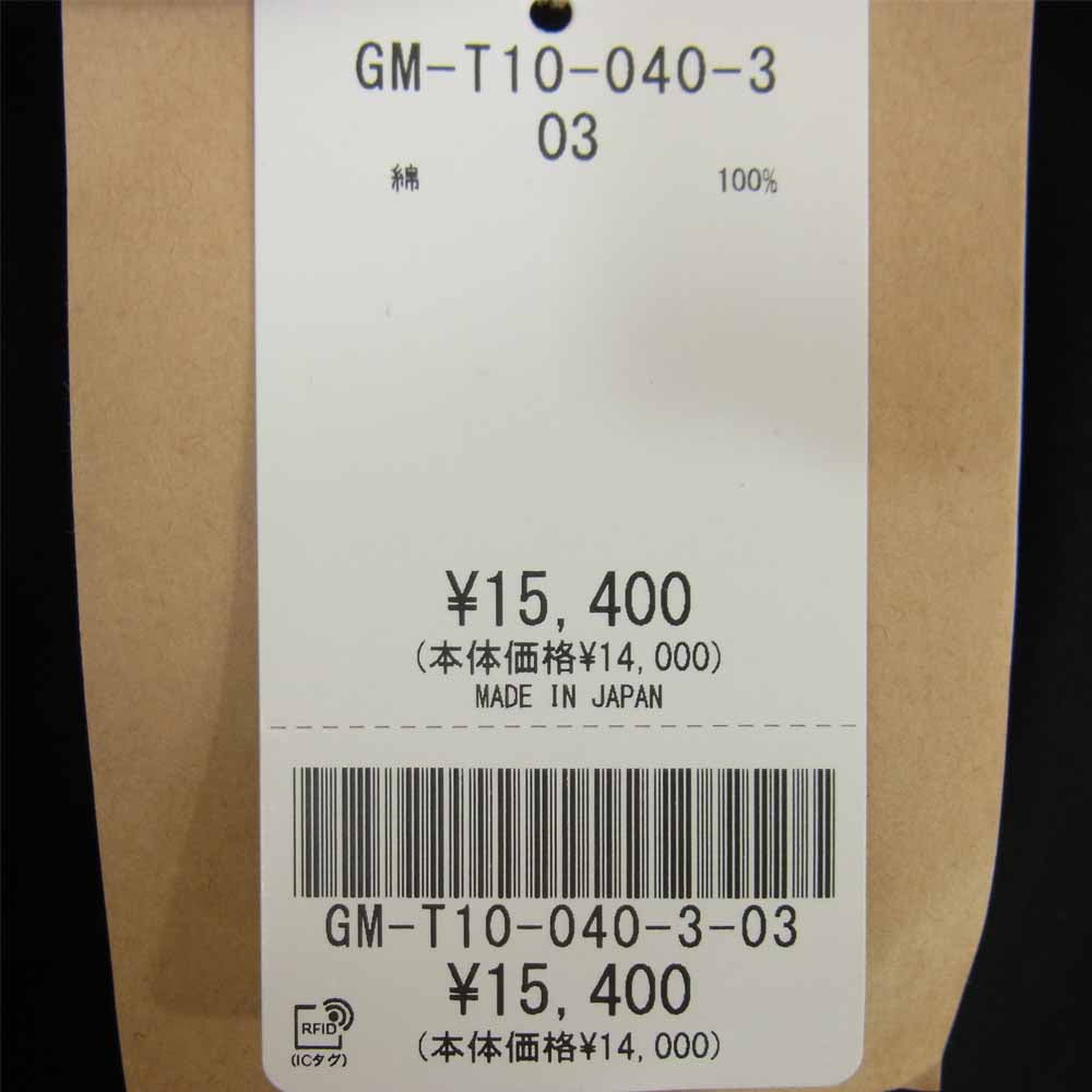 Yohji Yamamoto ヨウジヤマモト GroundY GM-T10-040-3 30/Cotton Jersey Collar Deformed Long Sleeves Cut Sew 長袖 カットソー ブラック系 3【新古品】【未使用】【中古】