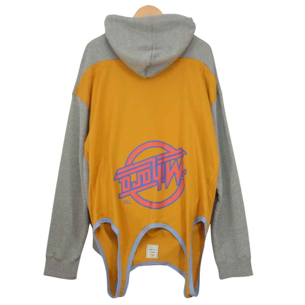 メゾンミハラヤスヒロ A04HD611-1 Tank-top docking hoodie タンク