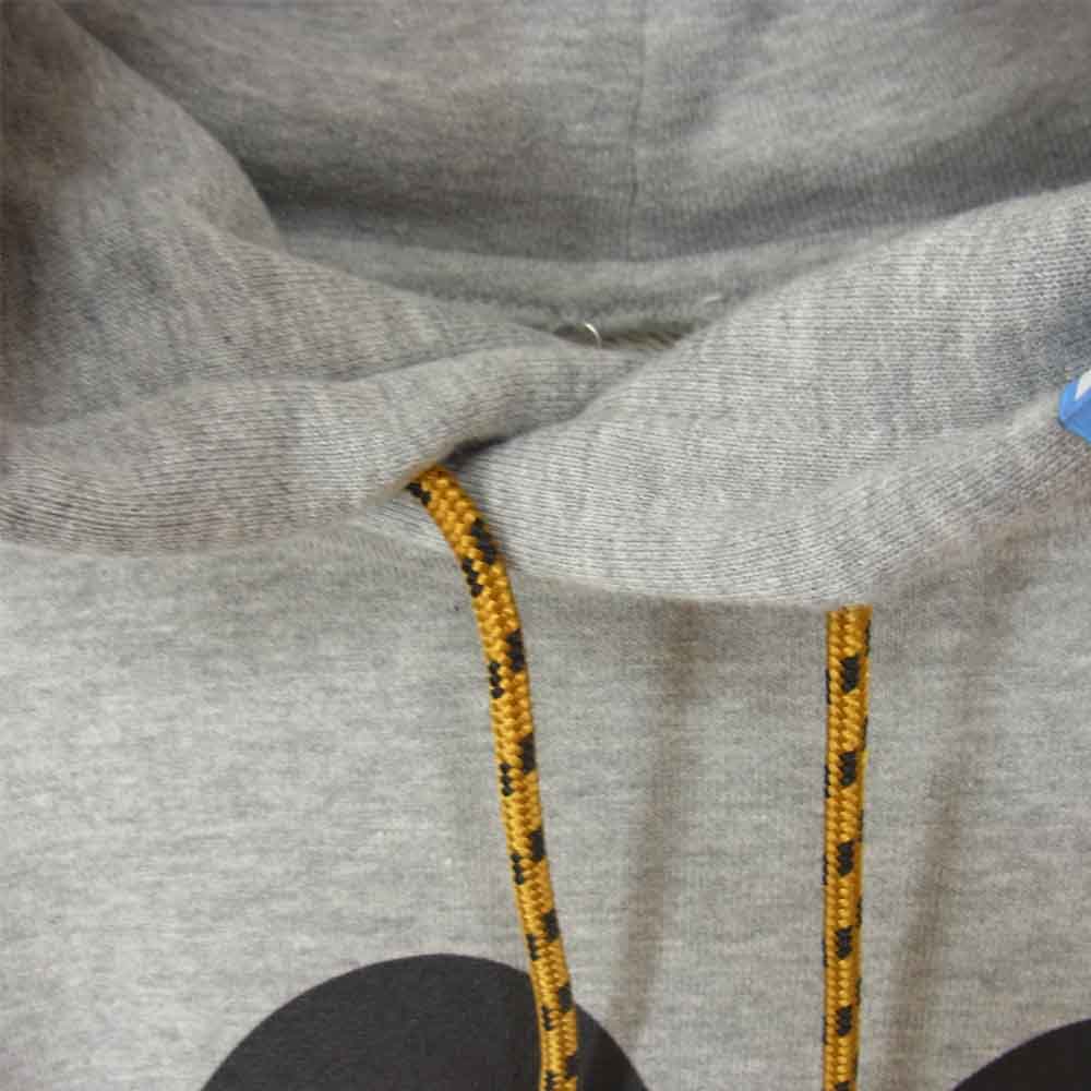 メゾンミハラヤスヒロ A04HD611-1 Tank-top docking hoodie タンクトップ ドッキング フーディ パーカー グレー系 48【新古品】【未使用】【中古】