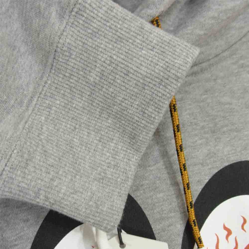 メゾンミハラヤスヒロ A04HD611-1 Tank-top docking hoodie タンクトップ ドッキング フーディ パーカー グレー系 48【新古品】【未使用】【中古】