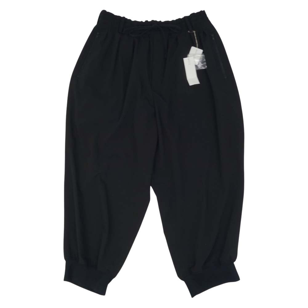 Yohji Yamamoto ヨウジヤマモト S'YTE UM-P58-912-1 Pe/Rayon Gabardine Stretch Three Tack Rib Pants レーヨン ギャバジン ストレッチ トラック リブ パンツ 3【新古品】【未使用】【中古】