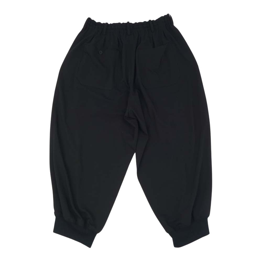 Yohji Yamamoto ヨウジヤマモト S'YTE UM-P58-912-1 Pe/Rayon Gabardine Stretch Three Tack Rib Pants レーヨン ギャバジン ストレッチ トラック リブ パンツ 3【新古品】【未使用】【中古】