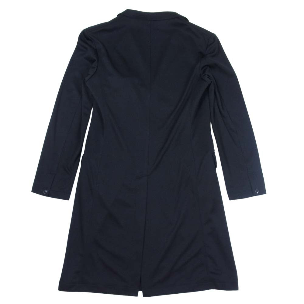 Yohji Yamamoto ヨウジヤマモト S'YTE UT-J43-901-1 Pe/Smooth Jersey 3BS Slim Long Jacket サイト ジャージ ロング ジャケット ブラック系 4【新古品】【未使用】【中古】
