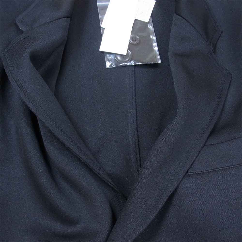 Yohji Yamamoto ヨウジヤマモト S'YTE UT-J43-901-1 Pe/Smooth Jersey 3BS Slim Long Jacket サイト ジャージ ロング ジャケット ブラック系 4【新古品】【未使用】【中古】
