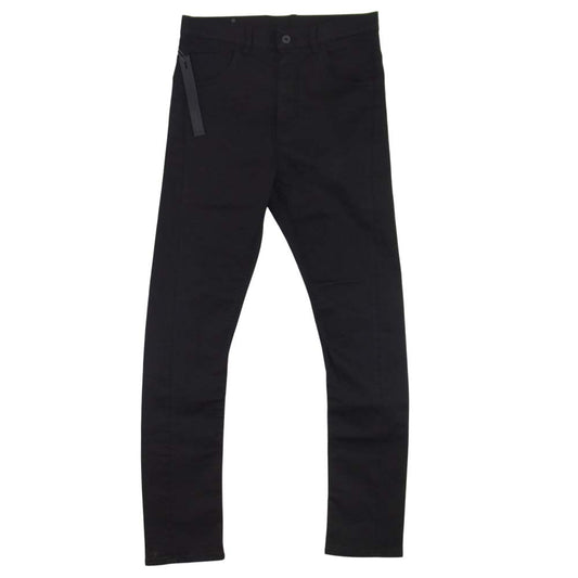 ISAMUKATAYAMA BACKLASH イサムカタヤマバックラッシュ 1862-03 Turco Denim Skinny Pants トルコデニム セミ サルエル スキニー パンツ ブラック系 M【新古品】【未使用】【中古】