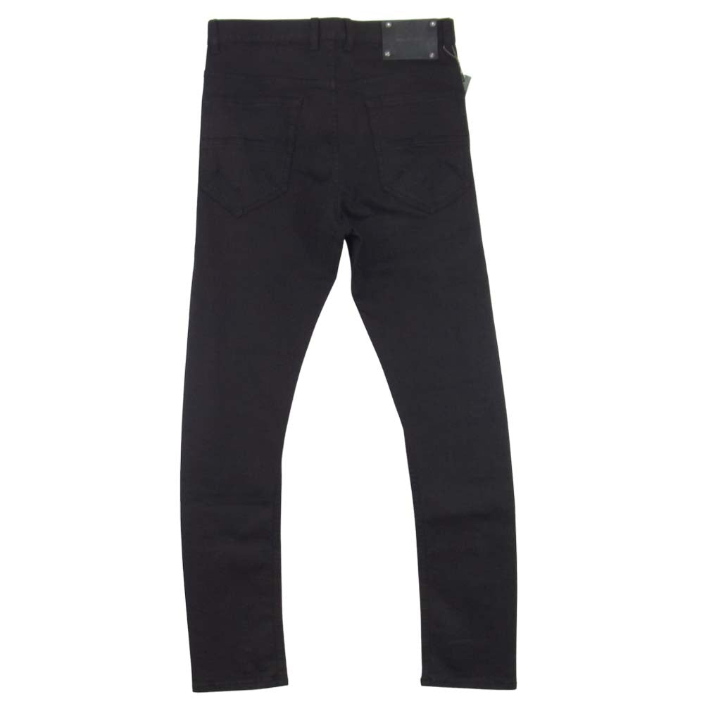 ISAMUKATAYAMA BACKLASH イサムカタヤマバックラッシュ 1862-03 Turco Denim Skinny Pants トルコデニム セミ サルエル スキニー パンツ ブラック系 M【新古品】【未使用】【中古】
