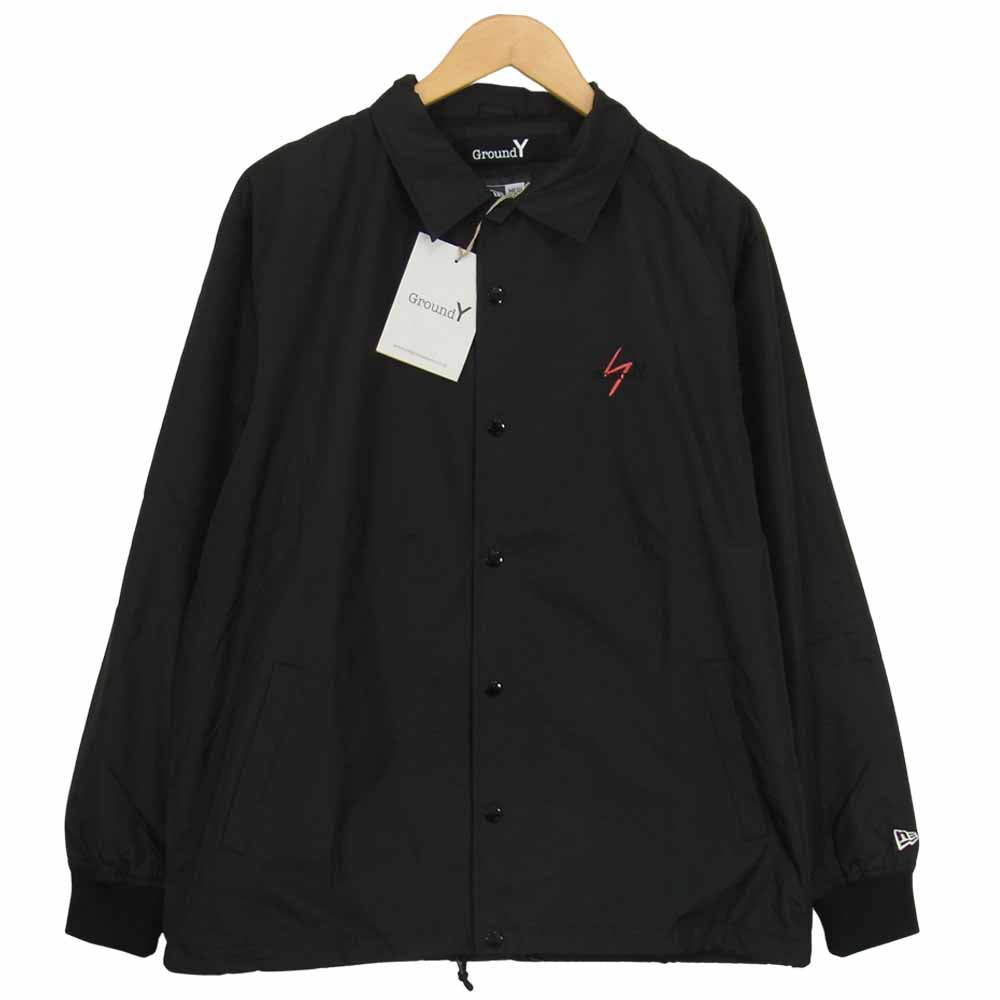 Yohji Yamamoto ヨウジヤマモト GroundY GM-J05-922-1 NEW ERA Collection Coach Jacket ニューエラ コレクション コーチジャケット　 ブラック系 4【新古品】【未使用】【中古】