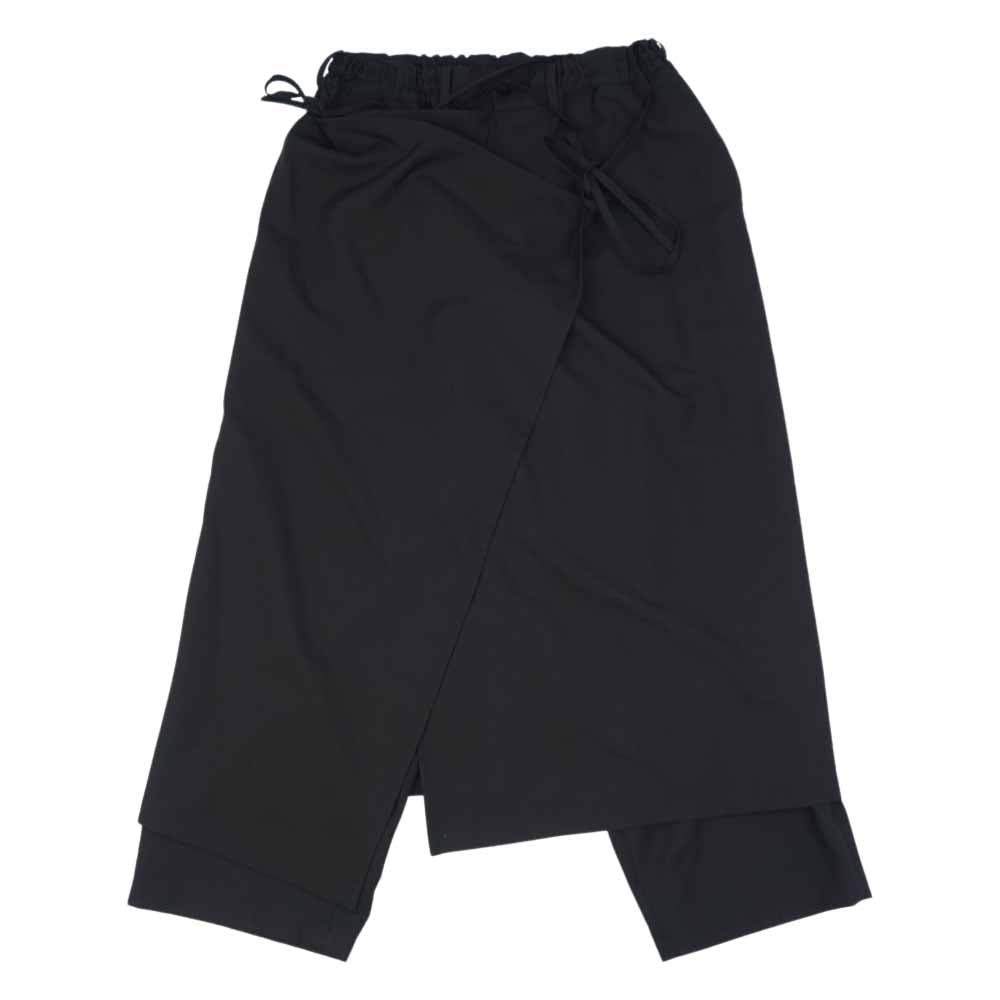 Yohji Yamamoto ヨウジヤマモト GroundY GA-P13-100 T/W Gabardine 3Way Skirt Pants ギャバジン スカート パンツ 3【極上美品】【中古】