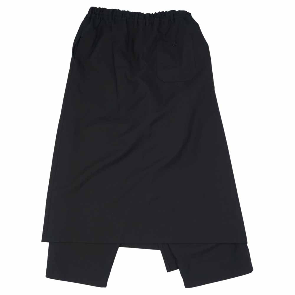 Yohji Yamamoto ヨウジヤマモト GroundY GA-P13-100 T/W Gabardine 3Way Skirt Pants ギャバジン スカート パンツ 3【極上美品】【中古】
