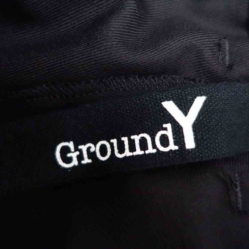 Yohji Yamamoto ヨウジヤマモト GroundY GA-P13-100 T/W Gabardine 3Way Skirt Pants ギャバジン スカート パンツ 3【極上美品】【中古】