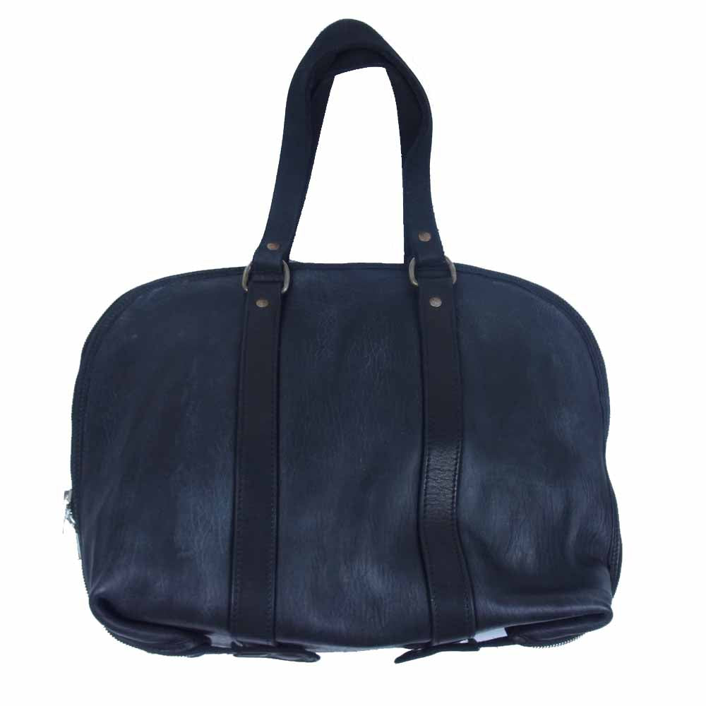 GUIDI グイディ GB1A SOFT HORSE Full Grain Medium Handle Bag ソフトホース フルグレイン ミディアム ハンドルバッグ ブラック系【新古品】【未使用】【中古】