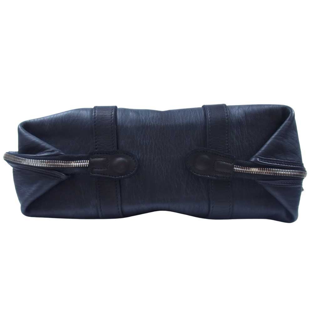 GUIDI グイディ GB1A SOFT HORSE Full Grain Medium Handle Bag ソフトホース フルグレイン ミディアム ハンドルバッグ ブラック系【新古品】【未使用】【中古】