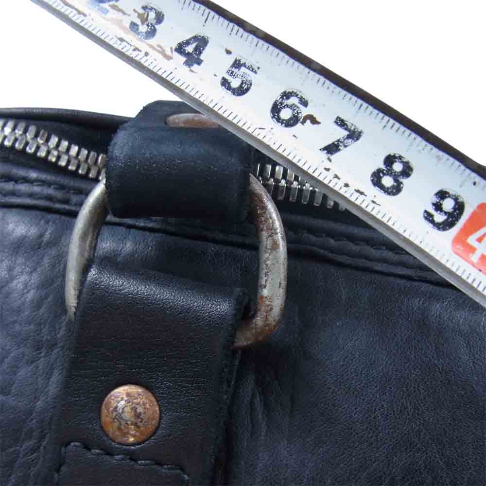 GUIDI グイディ GB1A SOFT HORSE Full Grain Medium Handle Bag ソフトホース フルグレイン ミディアム ハンドルバッグ ブラック系【新古品】【未使用】【中古】