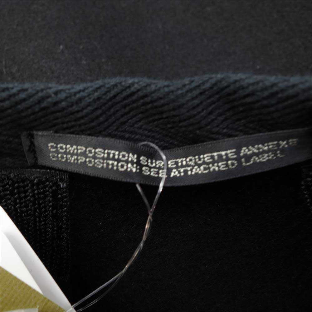 Yohji Yamamoto ヨウジヤマモト POUR HOMME プールオム 21AW HX-D27-126-1A ARMY MELTON COAT バックロゴ アーミー メルトン コート ブラック系【新古品】【未使用】【中古】