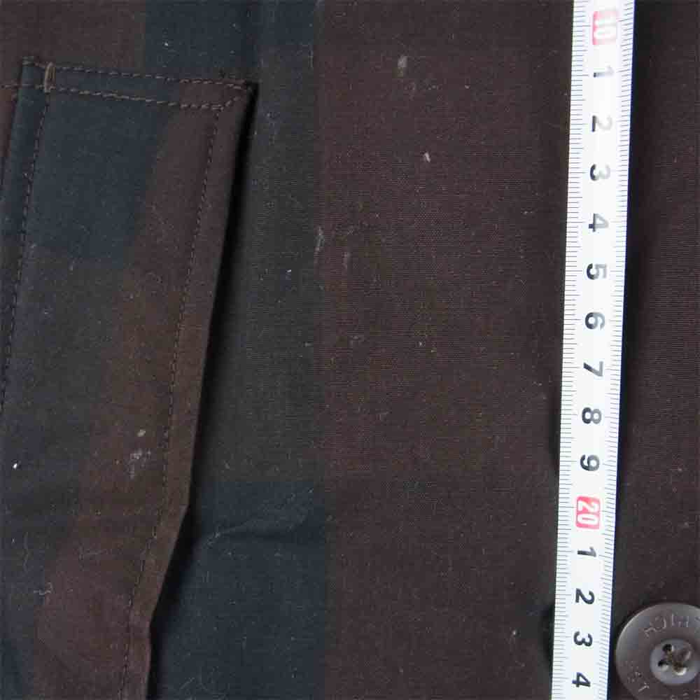 WOOLRICH ウールリッチ 2W5-9314 チェック ファー 中綿 ジャケット ブラウン系 M【中古】