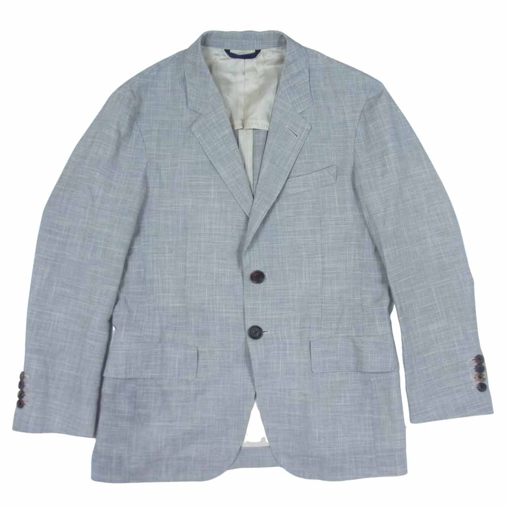 Paul Smith ポール・スミス COLLECTION 半裏仕立て 2B テーラード ジャケット グレー系 M【中古】