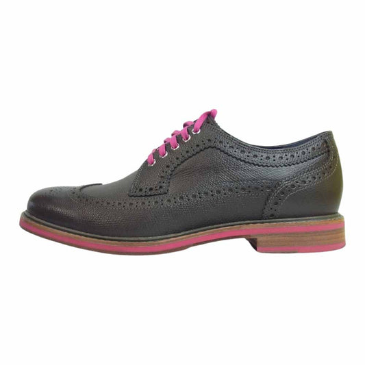 COLE HAAN コールハーン C11078 COOPER SQ. WINGTIP クーパー ウィングチップ シューズ ダークブラウン系 7⁵M【中古】