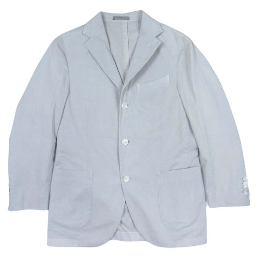 ボリオリ R3302G 国内正規品 COAT ウォッシュ コットン 3B アンコン テーラード ジャケット ベージュ系 44【中古】