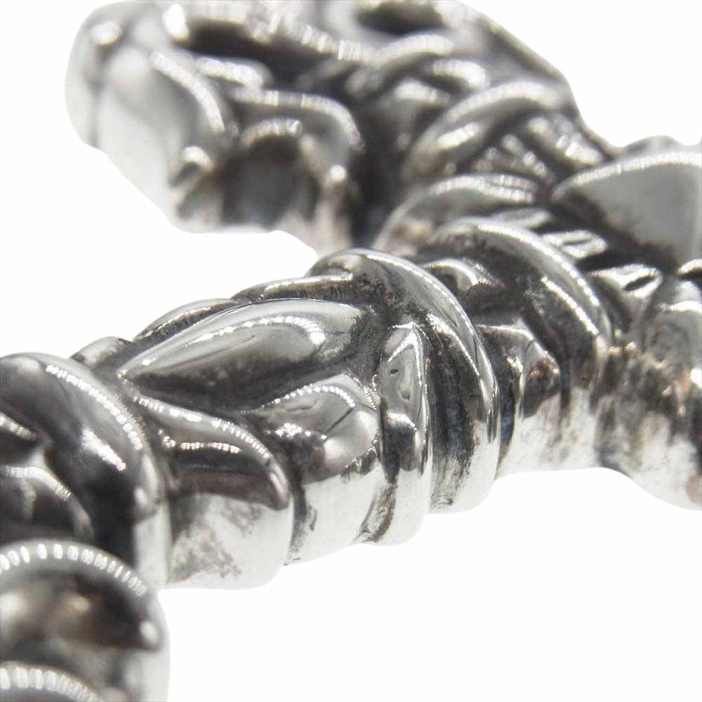 CHROME HEARTS クロムハーツ（原本無） FILIGREE CROSS LARGE フィリグリー クロス ラージ ペンダント トップ シルバー系【中古】