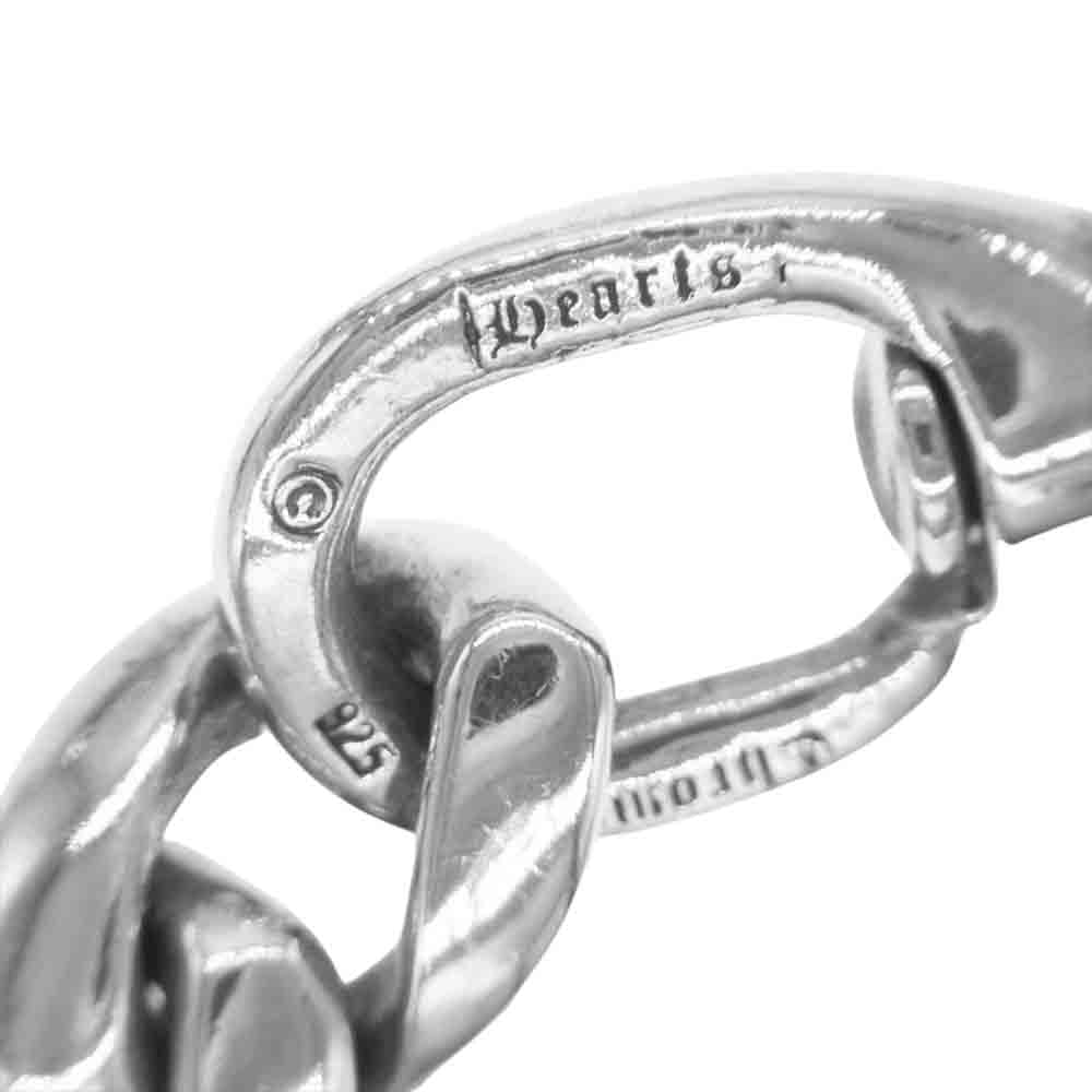 CHROME HEARTS クロムハーツ（原本無） 国内取扱店ギャランティカード付属 CLASSIC SHORT-T 2クリップ クラシック ショート ウォレットチェーン シルバー系【中古】