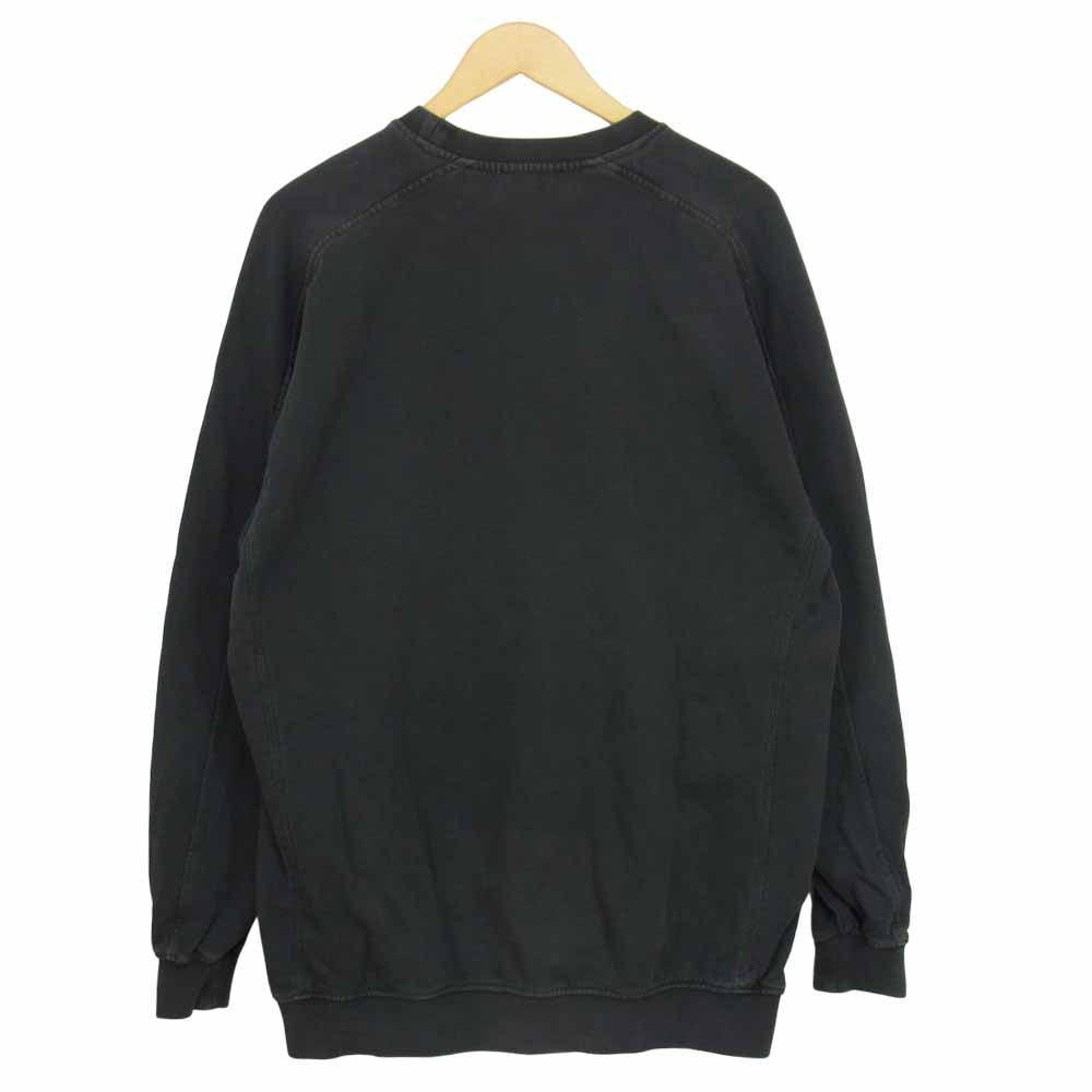 ACNE STUDIOS アクネストゥディオズ FN-WN-SWEA000002 Logo embroidered Crewneck Sweatshirt ロゴ刺繍 スウェット トレーナー ブラック系 XXS【中古】