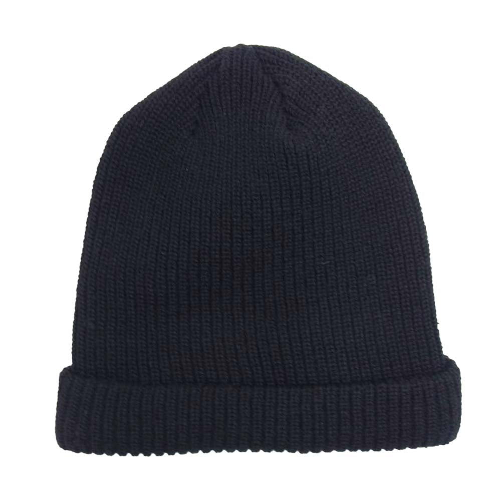 Supreme シュプリーム 18AW Oval Patch Beanie オーバル パッチ ビーニー ニット キャップ ブラック系【中古】