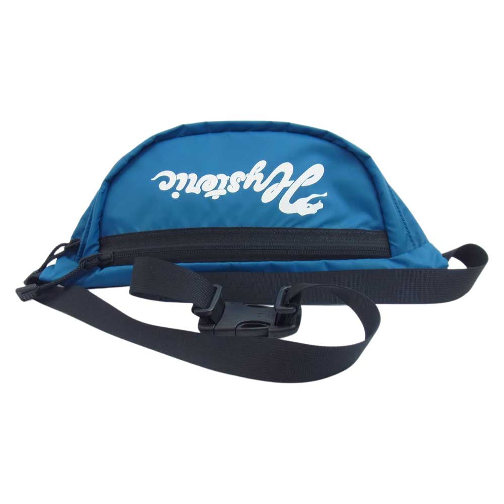 HYSTERIC GLAMOUR ヒステリックグラマー ロゴ プリント ウエスト ポーチ ライトブルー系【中古】