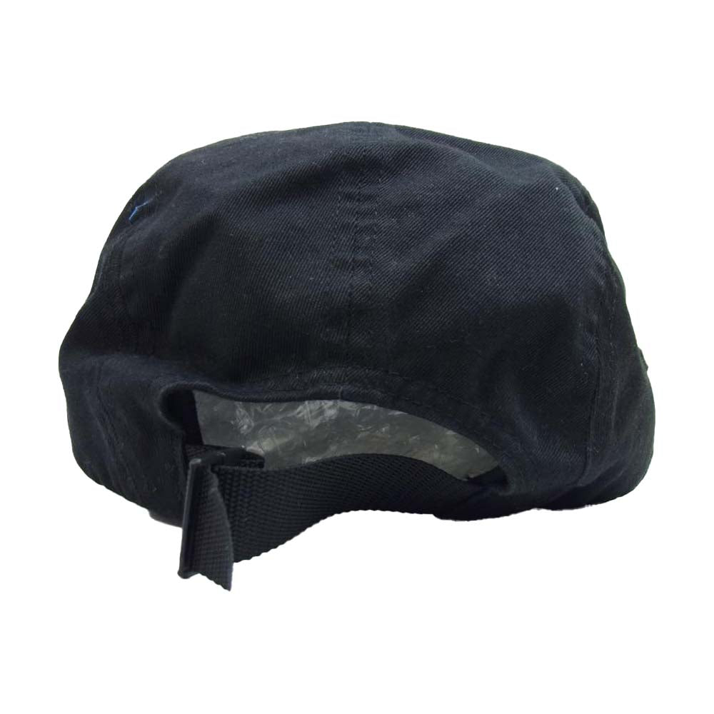 Supreme シュプリーム 18AW SNAPBUTTON POCKET CAMP CAP スナップボタン ポケット キャンプ キャップ ブラック系【中古】