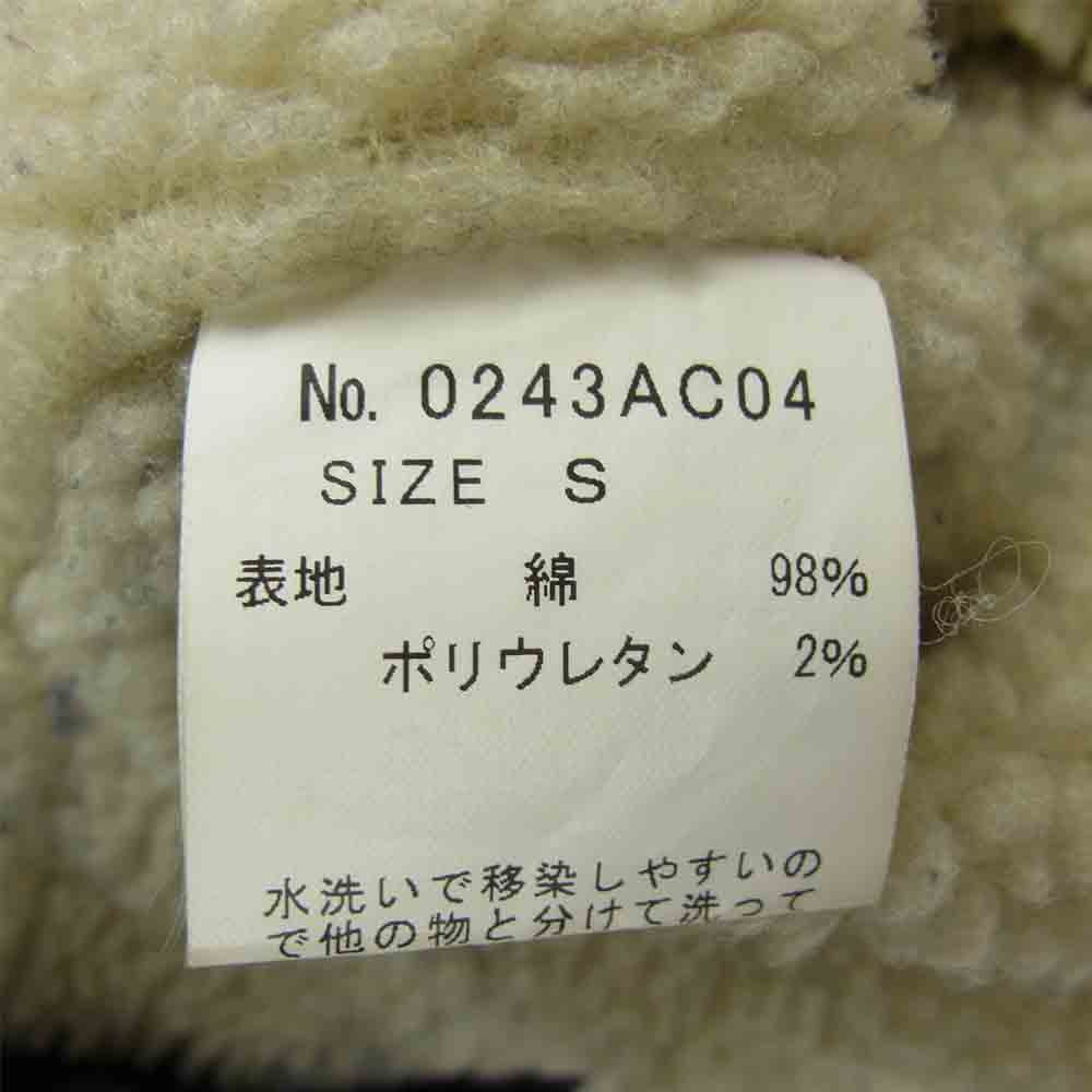 HYSTERIC GLAMOUR ヒステリックグラマー 14AW 0243AC04 ボアランチ デニムジャケット インディゴブルー系 S【中古】