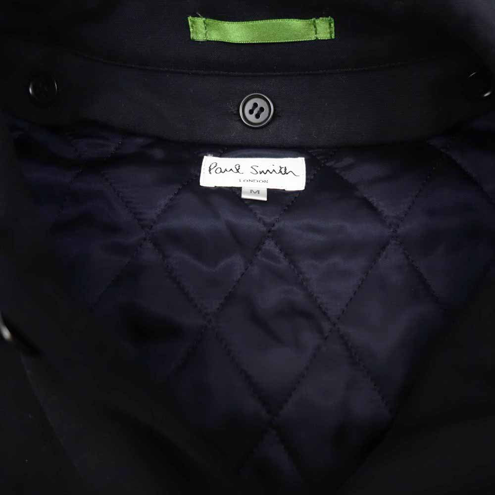 Paul Smith ポール・スミス LONDON 着脱可能キルティングライナー付 ステンカラーコート  M【中古】
