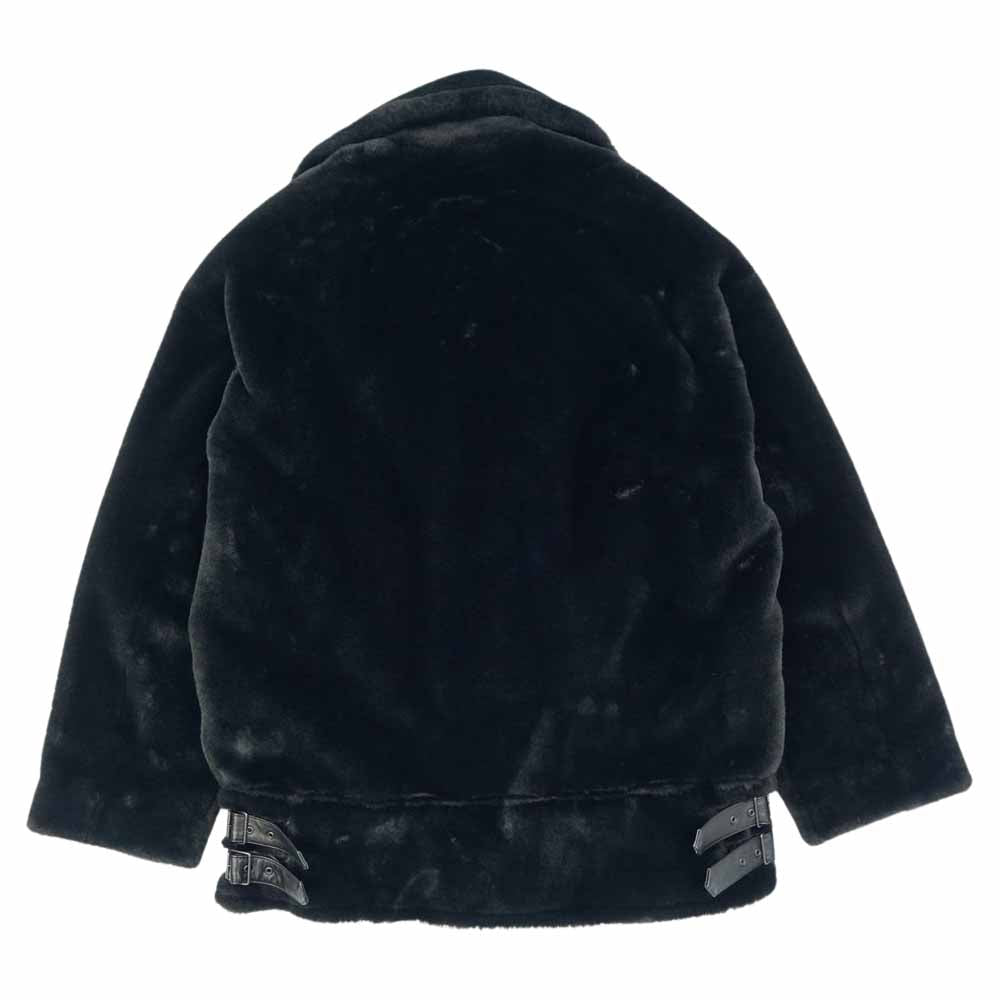 HYSTERIC GLAMOUR ヒステリックグラマー 02183AB23 × 野口強 STIE LO フェイクファー B-3 ジャケット S【中古】