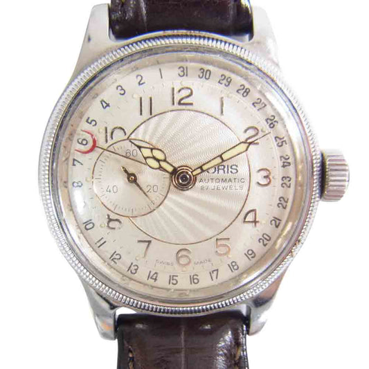 ORIS オリス ポイッター デイト スモール セコンド オートマチック 自動巻き シルバー系【中古】