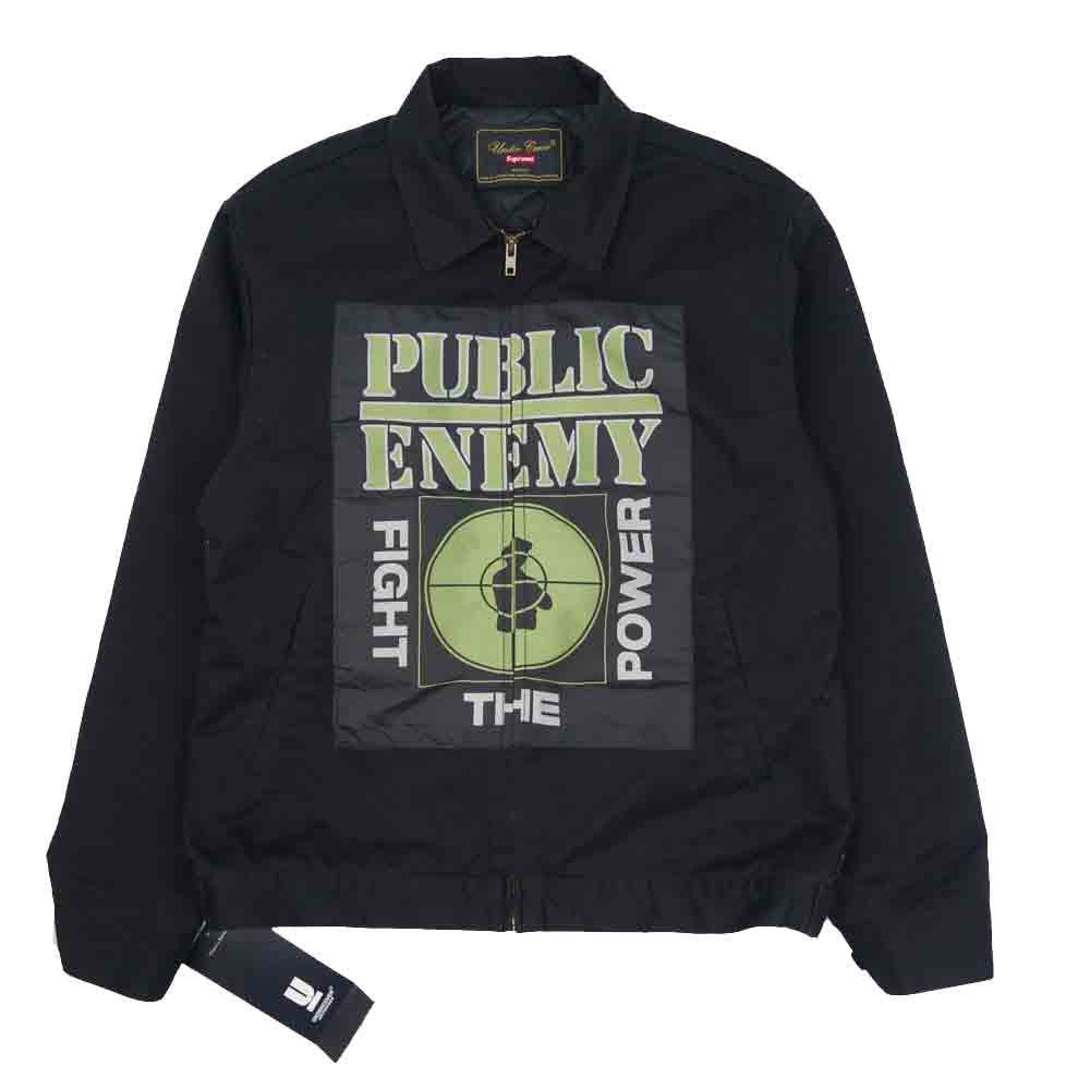 Supreme シュプリーム 18SS SPU4201 UNDERCOVER アンダーカバー Public Enemy work jacket ワークジャケット ブラック系 M【中古】