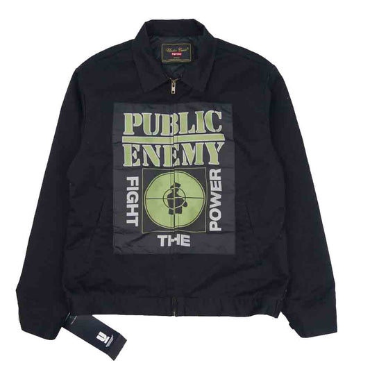 Supreme シュプリーム 18SS SPU4201 UNDERCOVER アンダーカバー Public Enemy work jacket ワークジャケット ブラック系 M【中古】