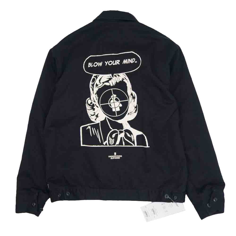 Supreme シュプリーム 18SS SPU4201 UNDERCOVER アンダーカバー Public Enemy work jacket ワークジャケット ブラック系 M【中古】