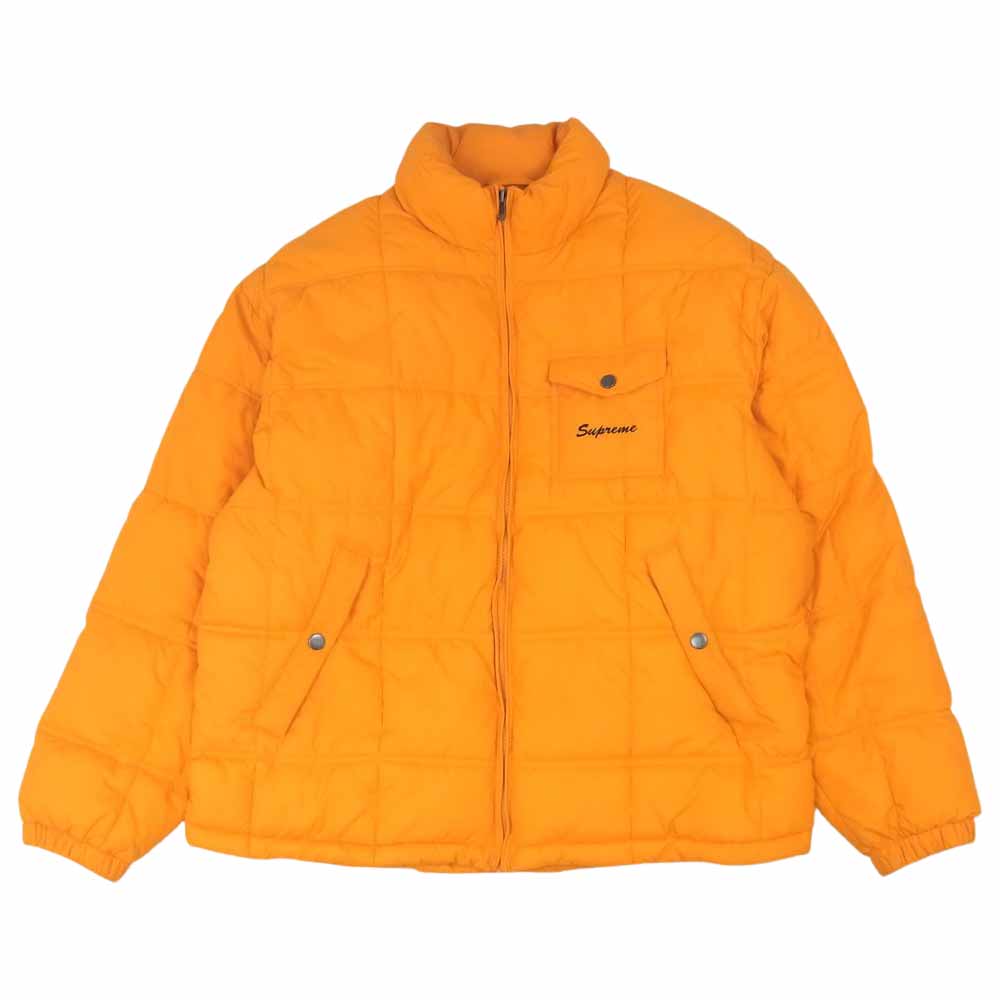 Supreme シュプリーム 21SS IGGY POP SUPREME PUFFY JACKET パフィー ジャケット オレンジ系 M【中古】