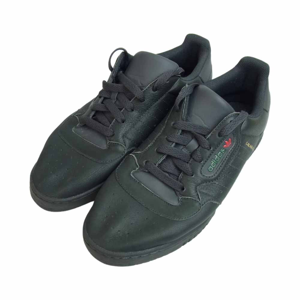 adidas アディダス CG6420 YEEZY CALABASAS POWERPHASE イージー パワーフェーズ カラバサス ローカット スニーカー ブラック系 26.5ｃｍ【中古】