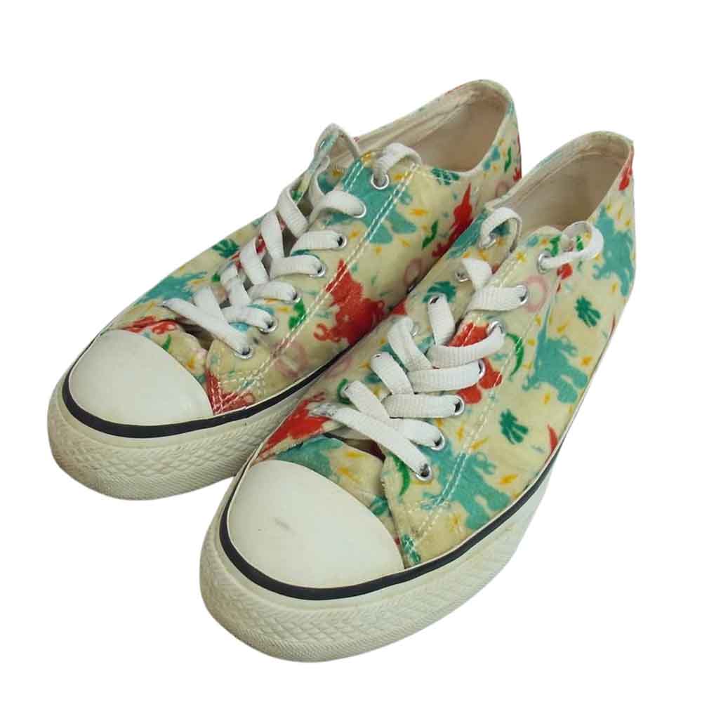 UNDERCOVER アンダーカバー M653 ベロア 総柄 スニーカー マルチカラー系 M653 L【中古】