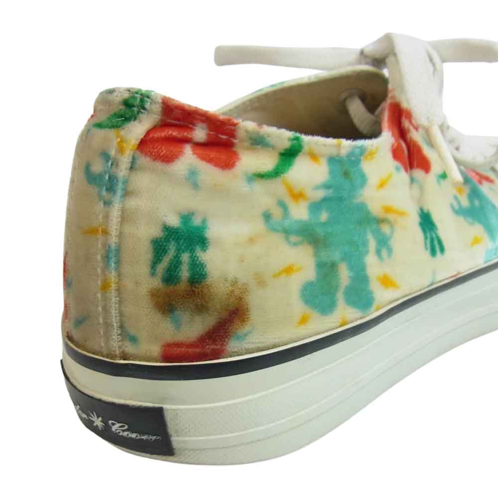 UNDERCOVER アンダーカバー M653 ベロア 総柄 スニーカー マルチカラー系 M653 L【中古】