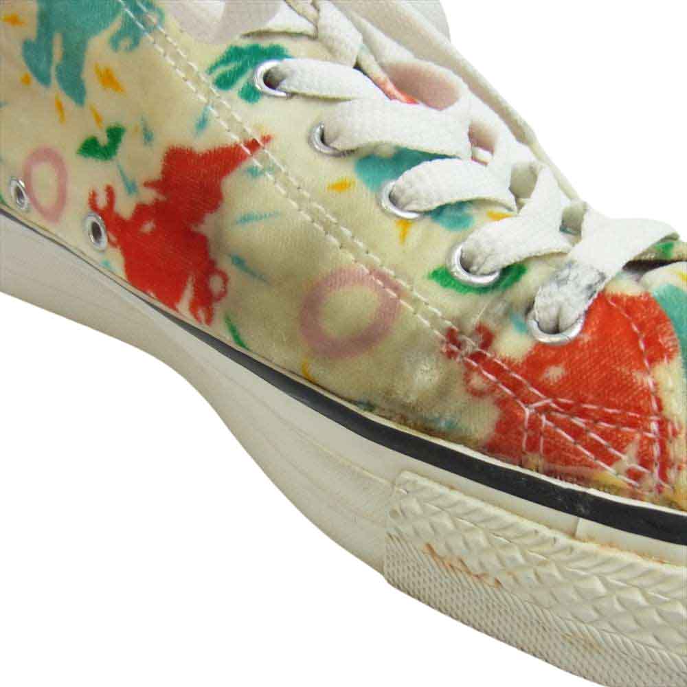 UNDERCOVER アンダーカバー M653 ベロア 総柄 スニーカー マルチカラー系 M653 L【中古】