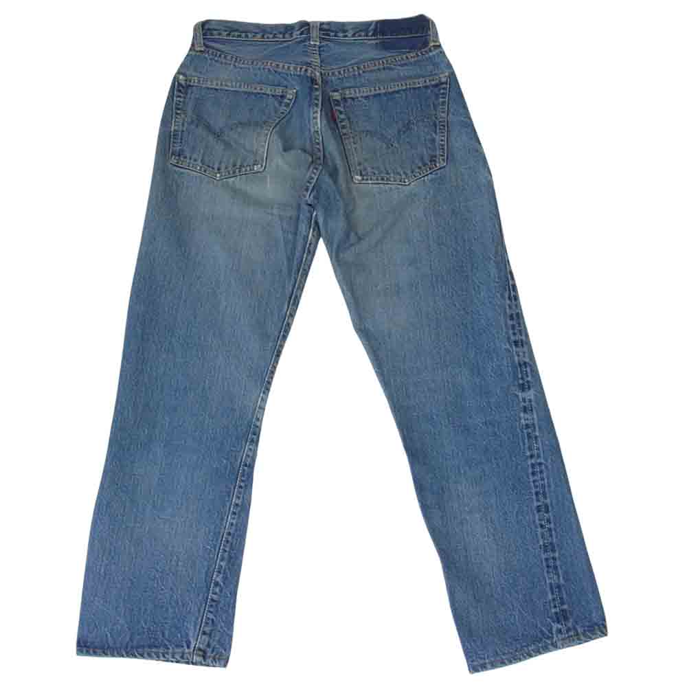 Levi's リーバイス オリジナル 501 BIG E 刻印K Vステッチ 足長R インディゴブルー系【中古】