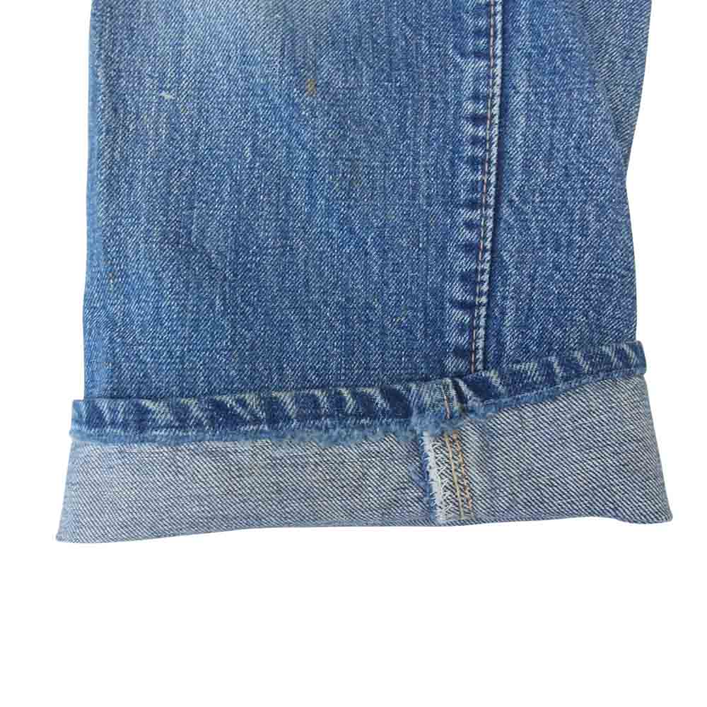 Levi's リーバイス オリジナル 501 BIG E 刻印K Vステッチ 足長R インディゴブルー系【中古】
