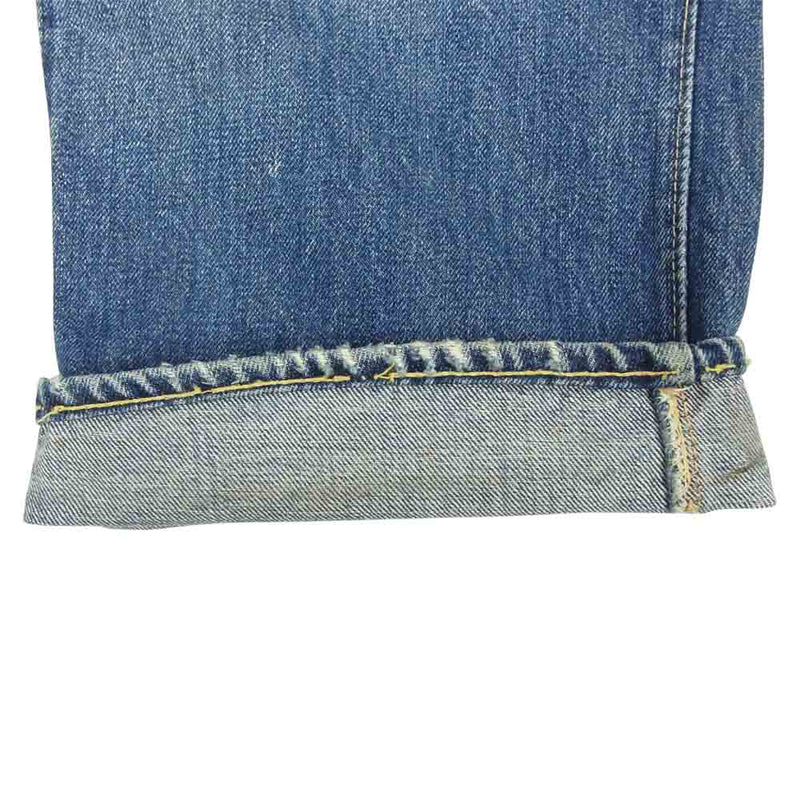 Levi's リーバイス オリジナル ヴィンテージ 501XX 刻印W Vステッチ コインポケット裏セルビッチ インディゴブルー系【中古】