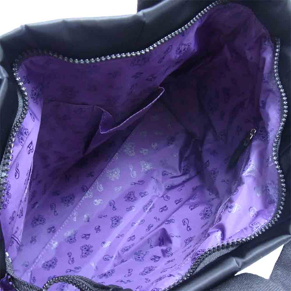 ANNA SUI アナスイ 312101 コンパクト トート バッグ M ブラック系【新古品】【未使用】【中古】